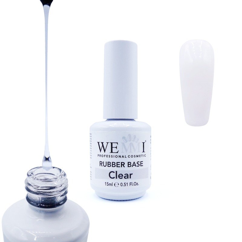 Rubber Base Clear 15ml | Rubber Base de Wemmi