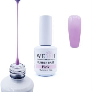 Rubber Base Pink 15ml | Rubber Base de Wemmi
